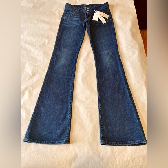 NWT Hudson Signature Bootcut Dark Blue Jeans Size 26 - Picture 3 of 9